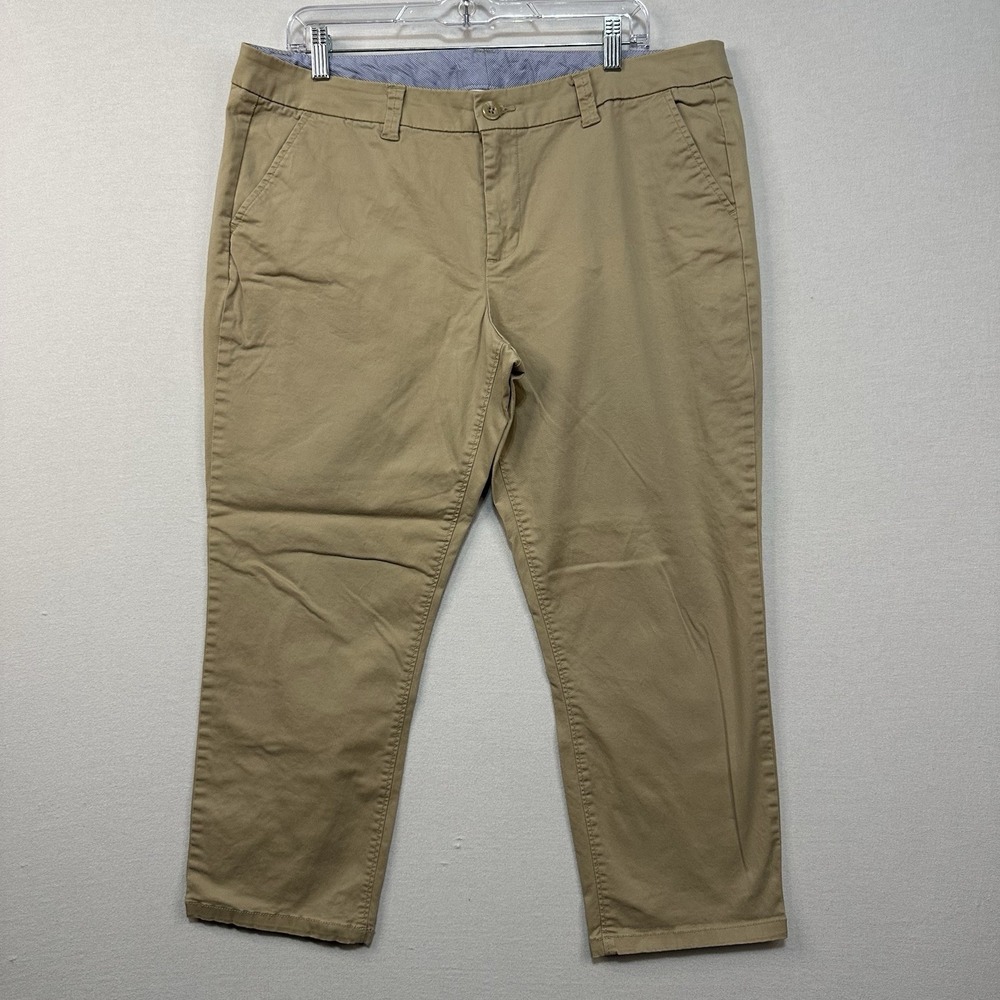 Stylus By JC Penny Khaki Dress Pants Size 16